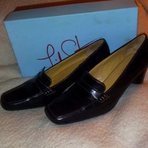 Executive Loafer-Style Heels